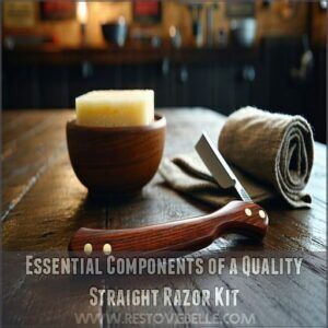 Essential Components of a Quality Straight Razor Kit