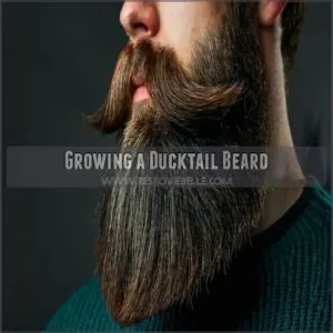 Growing a Ducktail Beard