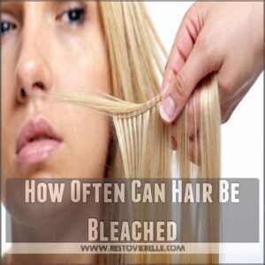How Often Can Hair Be Bleached How Often Can Hair Be Bleached
