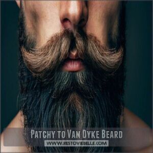 Patchy to Van Dyke Beard