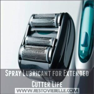 Spray Lubricant for Extended Cutter Life