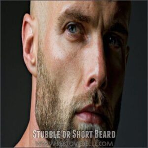 Stubble or Short Beard Stubble or Short Beard