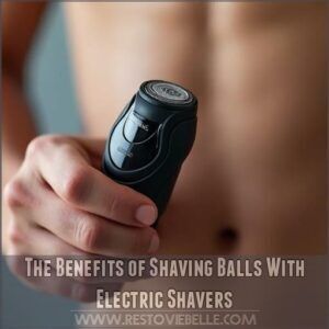 The Benefits of Shaving Balls With Electric Shavers