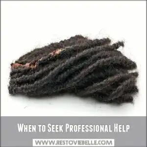 When to Seek Professional Help