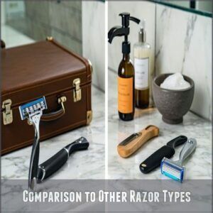 Comparison to Other Razor Types Comparison to Other Razor Types