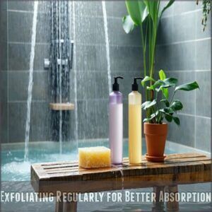 Exfoliating Regularly for Better Absorption