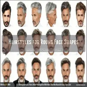 Hairstyles for Round Face Shapes