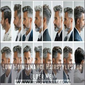 Low Maintenance Hairstyles for Older Men