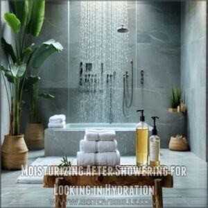 Moisturizing After Showering for Locking in Hydration