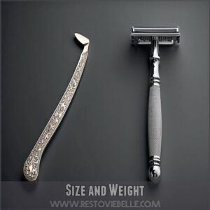 Size and Weight