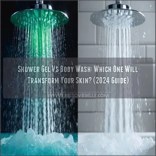 Shower Gel Vs Body Wash