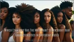 what ethnicity has the most hair