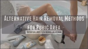 alternative hair removal methods for pubic area