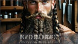 how to braid beard