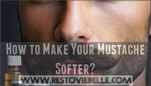 how to make your mustache softer