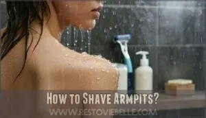 how to shave armpits