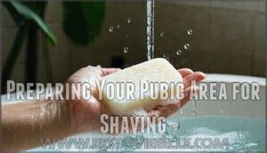 preparing your pubic area for shaving