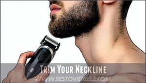 trim your neckline