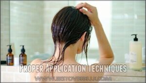 proper application techniques