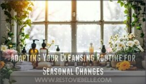 adapting your cleansing routine for seasonal changes