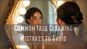 common face cleaning mistakes to avoid