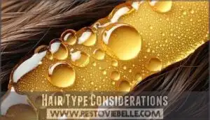 hair type considerations
