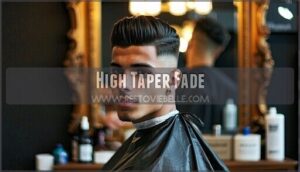 high taper fade