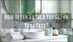 how often should you clean your face