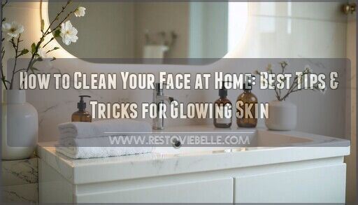 how to clean your face at home best tips tricks