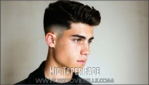 mid taper fade