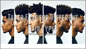 taper fade for different hair types