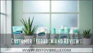 customer feedback and reviews