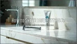 how to shave your butthole